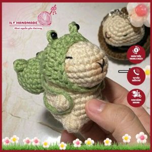 Quy Trình Tạo Ra Móc Khoá Len Capybara