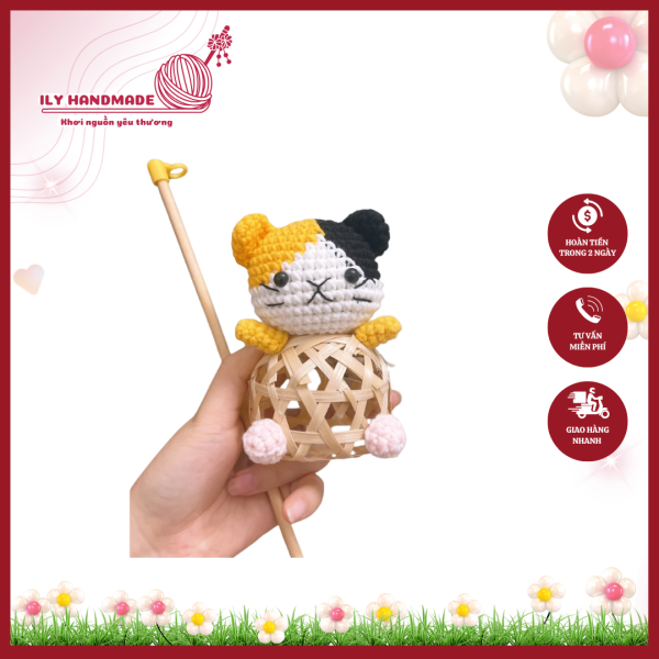 lồng đèn móc len