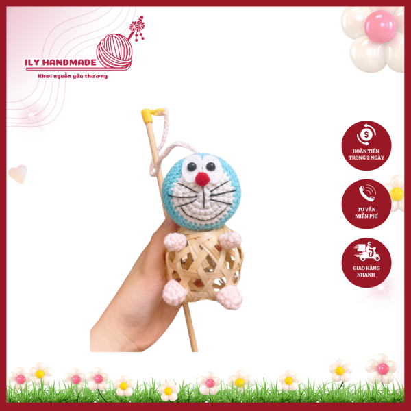 lồng đèn móc len